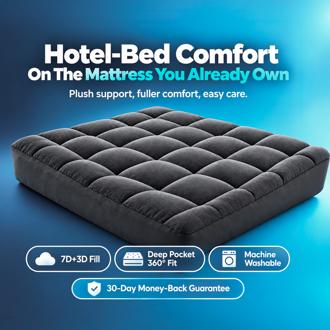 BambooCloud 3D Cooling Mattress Topper