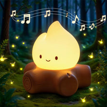 Luz nocturna con ruido blanco - Campfire Glow