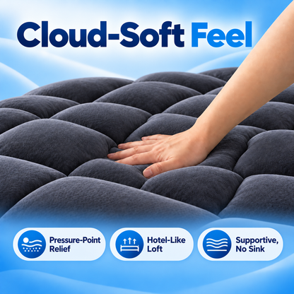 BambooCloud 3D Cooling Mattress Topper
